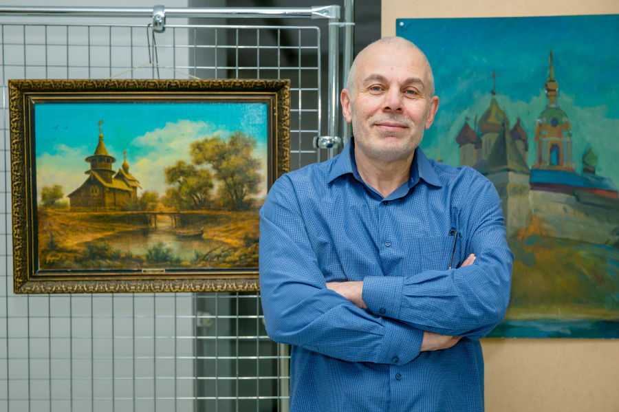 Персональная экспозиция работ Эдуарда Вячеславовича Фортова «Взгляд художника».