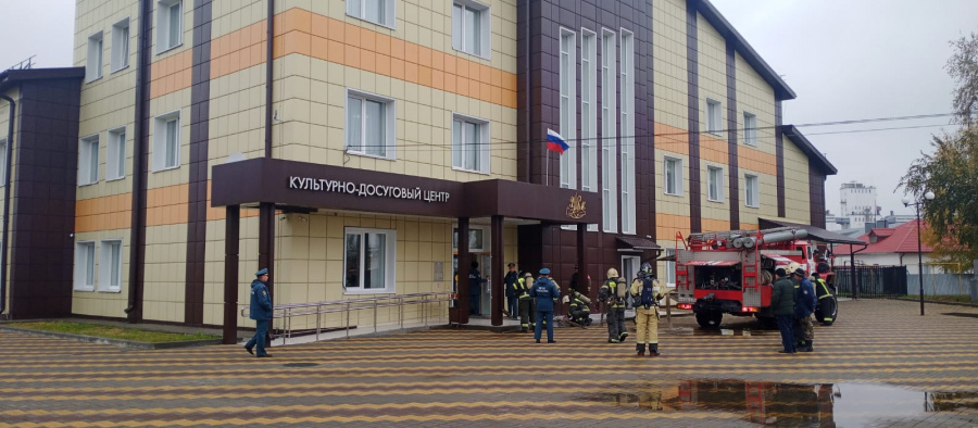 Контрольно-проверочные пожарно-тактические учения 56-й пожарно-спасательной части.