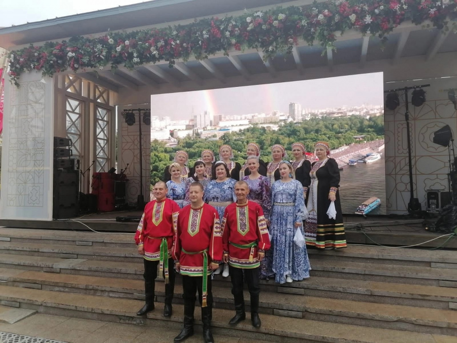 Два творческих коллектива Таловского района выступили в Москве на гастрономическом фестивале «Вкусы России»