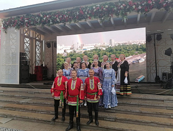 Два творческих коллектива Таловского района выступили в Москве на гастрономическом фестивале «Вкусы России»