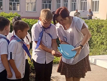 В Таловской школе прошла акция «Капля жизни»