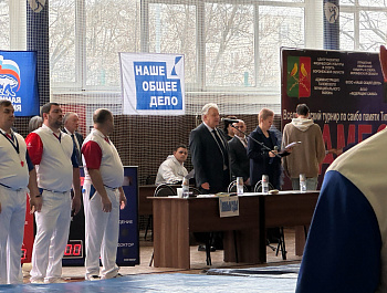 МКУ «КДЦ» приняли участие в торжественной церемонии открытия престижных соревнований - IX Всероссийского турнира по борьбе самбо памяти председателя Воронежской областной Думы Ю. Т. Титова, который традиционно проходил в Физкультурно-оздоровительном компл