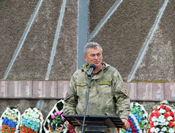 21 июня, в канун Дня памяти и скорби, на Мемориале Славы состоялся митинг.