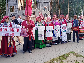 Участие в VII Губернском фестивале "Воронеж фольклорный".