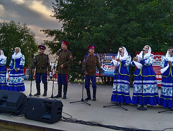 «Народный марафон» — Все для Победы!», в парке «Дельфин» города Воронеж.