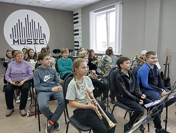 Открытый урок «Возрождение духового оркестра».