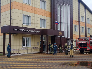 Контрольно-проверочные пожарно-тактические учения 56-й пожарно-спасательной части.