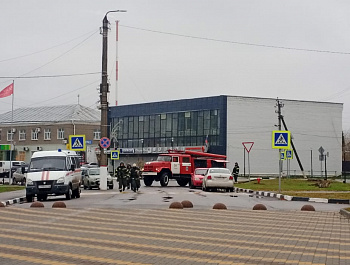 Контрольно-проверочные пожарно-тактические учения 56-й пожарно-спасательной части.