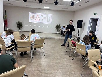 Вторая игра сезона районного молодежного квиз-турнира «Лига знаний»