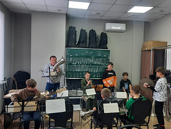 Открытый урок «Возрождение духового оркестра».